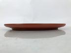 Japanese Tokoname Ware Ceramic Decorative Plate Brown Lucky God Daikokuten PX800