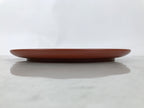 Japanese Tokoname Ware Ceramic Decorative Plate Brown Zodiac Chicken Lucky PX799