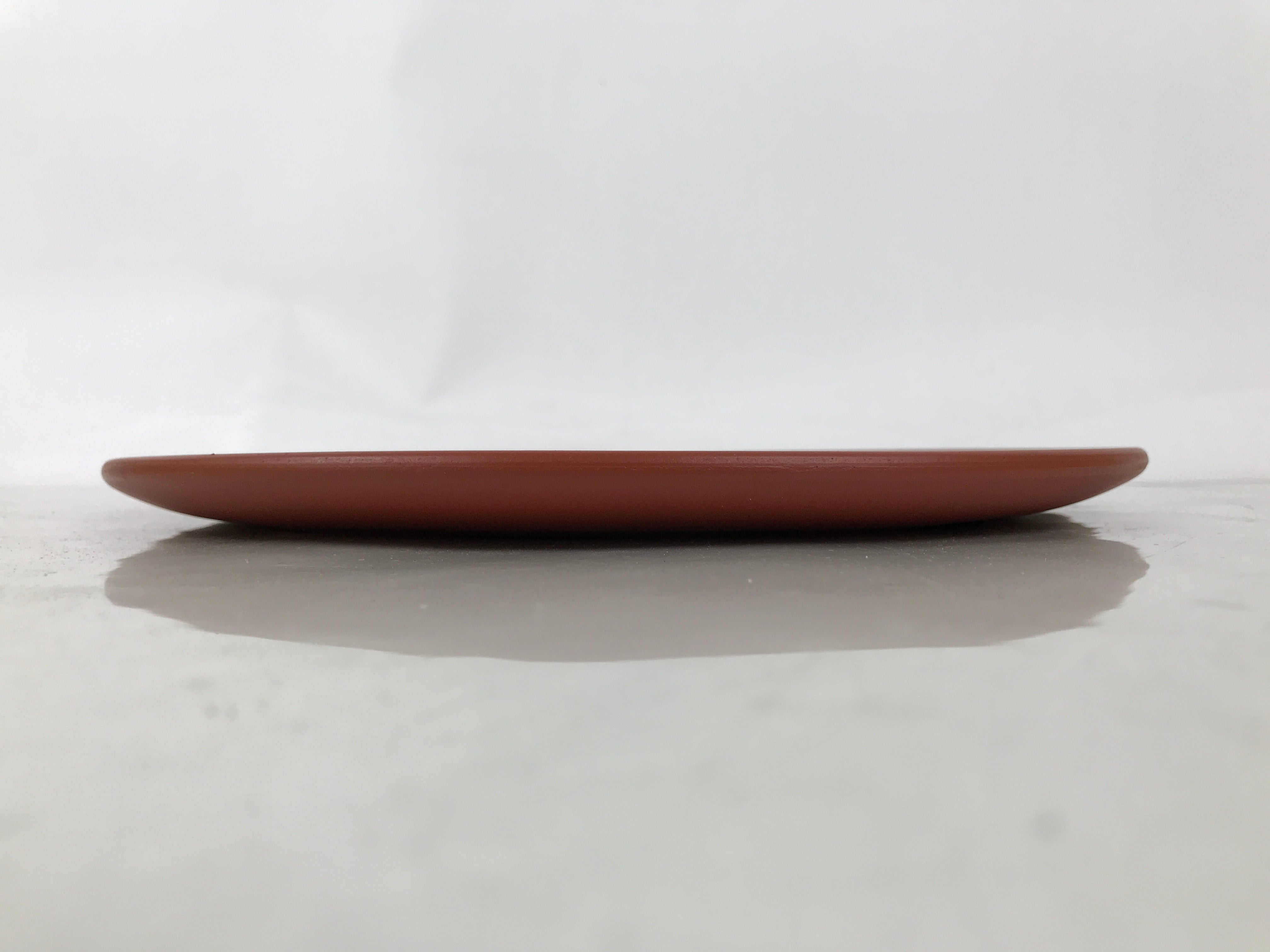 Japanese Tokoname Ware Ceramic Decorative Plate Brown Zodiac Rat Rice Bale PX798