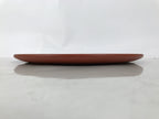 Japanese Tokoname Ware Ceramic Decorative Plate Brown Zodiac Rat Rice Bale PX798