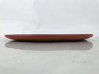 Japanese Tokoname Ware Ceramic Decorative Plate Brown Zodiac Rat Rice Bale PX798