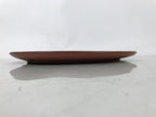 Japanese Tokoname Ware Ceramic Decorative Plate Brown Zodiac Wild Boar PX797