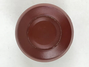 Japanese Tokoname Ware Ceramic Teacup Vtg Pottery Yunomi Brown Bamboo TC374