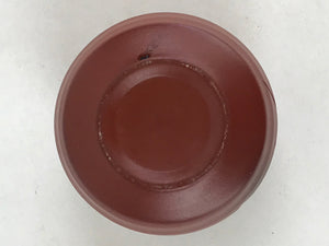 Japanese Tokoname Ware Ceramic Teacup Vtg Pottery Yunomi Brown Bamboo TC375