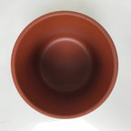 Japanese Tokoname Ware Ceramic Teacup Vtg Pottery Yunomi Brown Bamboo TC538