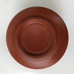 Japanese Tokoname Ware Ceramic Teacup Vtg Pottery Yunomi Brown Bamboo TC539