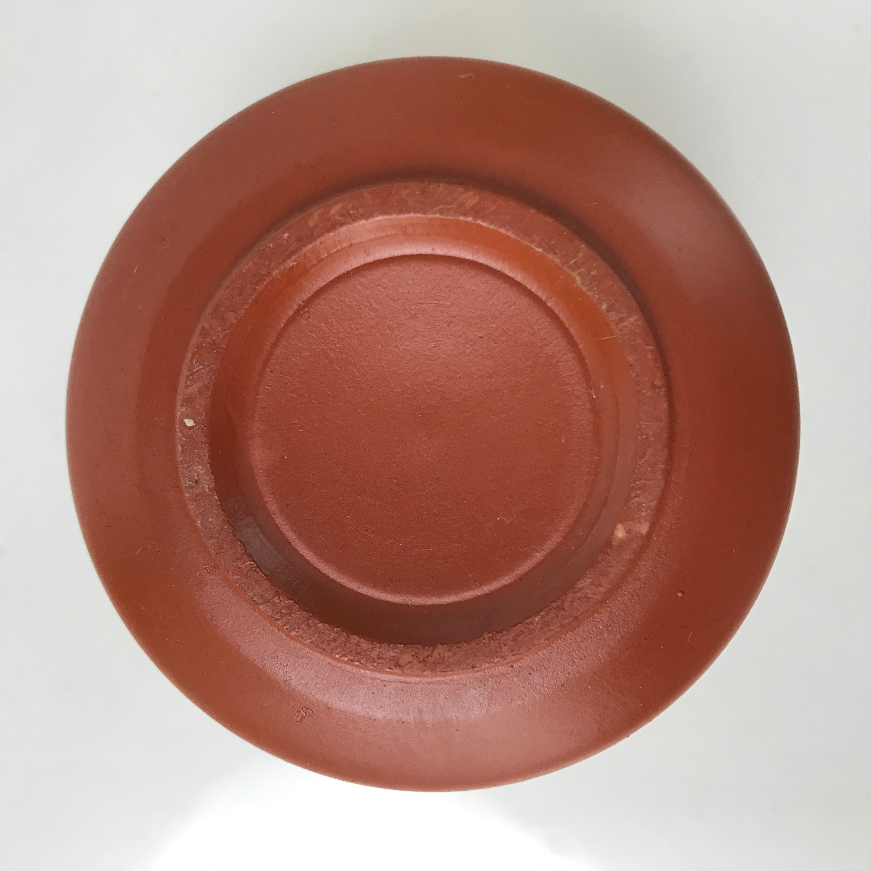 Japanese Tokoname Ware Ceramic Teacup Vtg Pottery Yunomi Brown Bamboo TC540