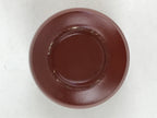 Japanese Tokoname Ware Ceramic Teacup Vtg Pottery Yunomi Brown Lines TC378