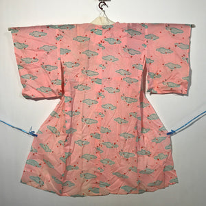 Japanese Traditional Clothes Kimono Hadajyuban Child Underwear Pink Inner KM219