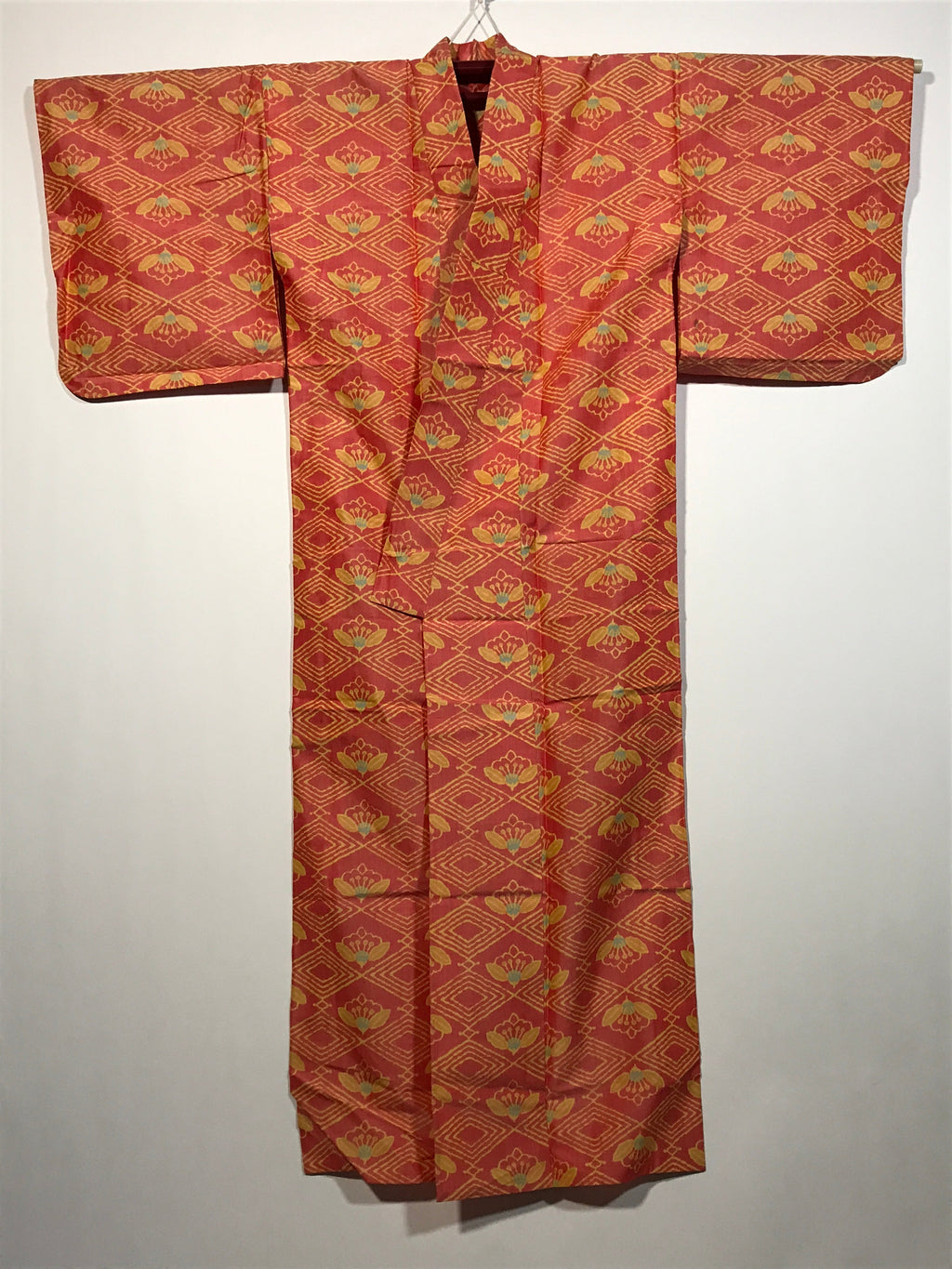 Japanese Traditional Clothes Yukata Summer Festival Bonodori Pink flower KM217