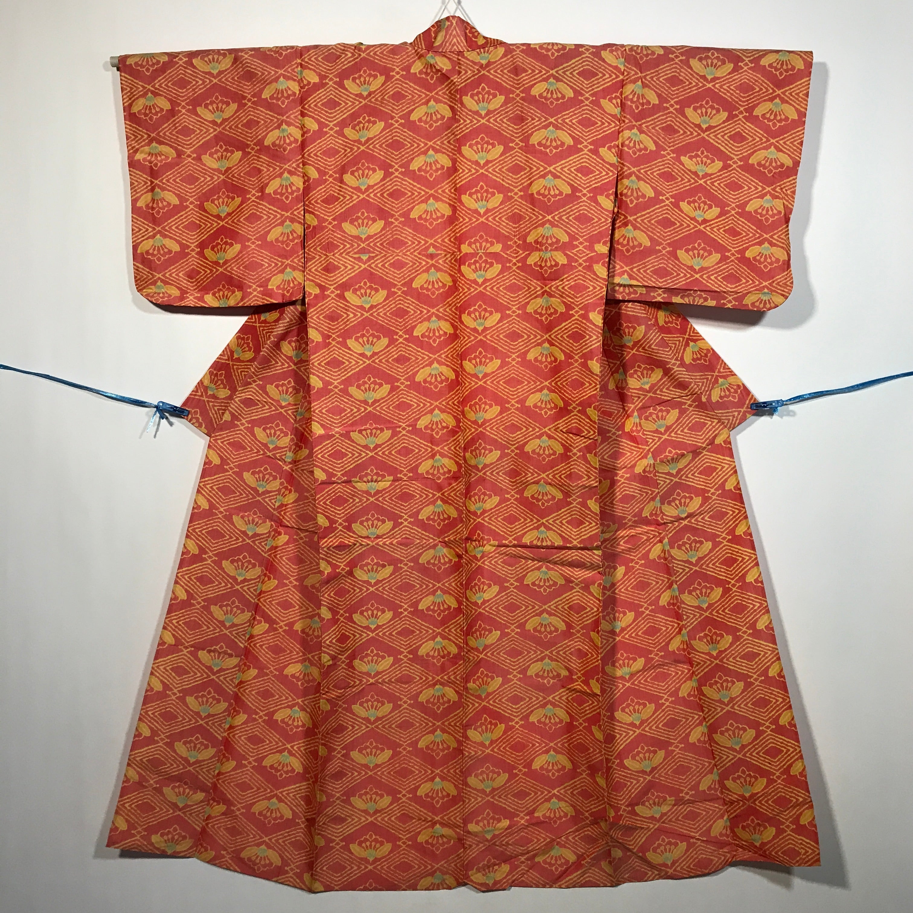 Japanese Traditional Clothes Yukata Summer Festival Bonodori Pink flower KM217