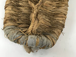 Japanese Traditional Footwear Waraji Rice Straw Sandals Vtg Woven Warazori JK871