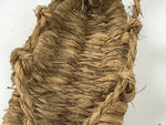 Japanese Traditional Footwear Waraji Rice Straw Sandals Vtg Woven Warazori JK871