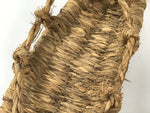 Japanese Traditional Footwear Waraji Rice Straw Sandals Vtg Woven Warazori JK871