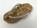 Japanese Traditional Footwear Warazori Rice Straw Sandals Vtg Woven Waraji JK922