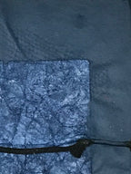 Japanese Traditional Handmade Washi Paper Display Art Vtg Rope Knot Blue FL291
