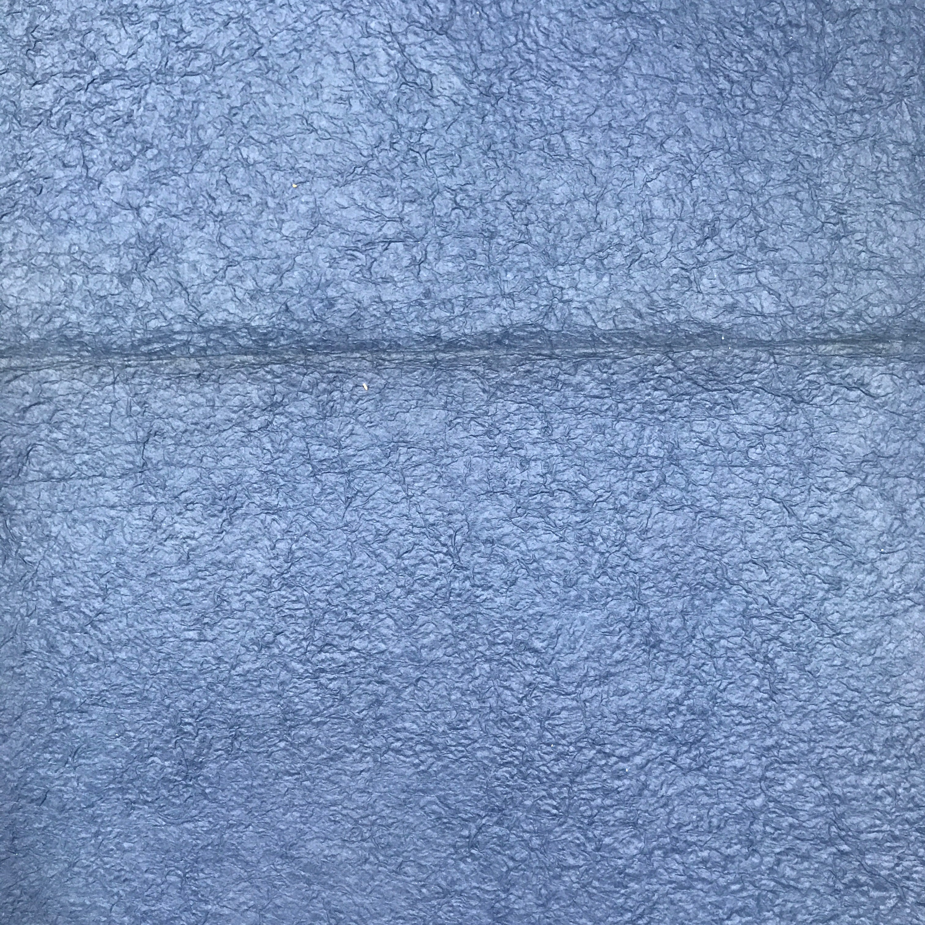 Japanese Traditional Handmade Washi Paper Sheet Vtg Craft Material Blue FL281