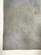 Japanese Traditional Handmade Washi Paper Sheet Vtg Craft Material Gray FL282