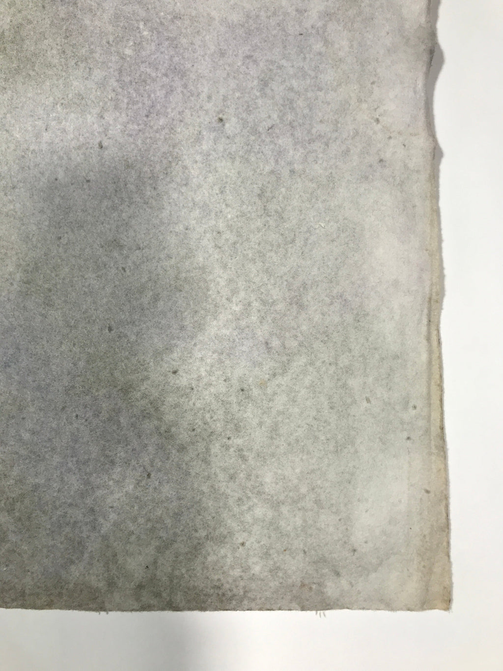 Japanese Traditional Handmade Washi Paper Sheet Vtg Craft Material Gray FL282