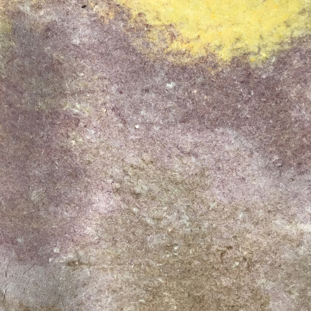 Japanese Traditional Handmade Washi Paper Sheet Vtg Craft Material Purple FL288