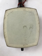 Japanese Traditional Instrument Shamisen Vtg Wood Fabric Orange Brown JK577