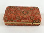 Japanese Traditional Shamisen Bridge Koma Fabric Plastic Red Brown White JK576