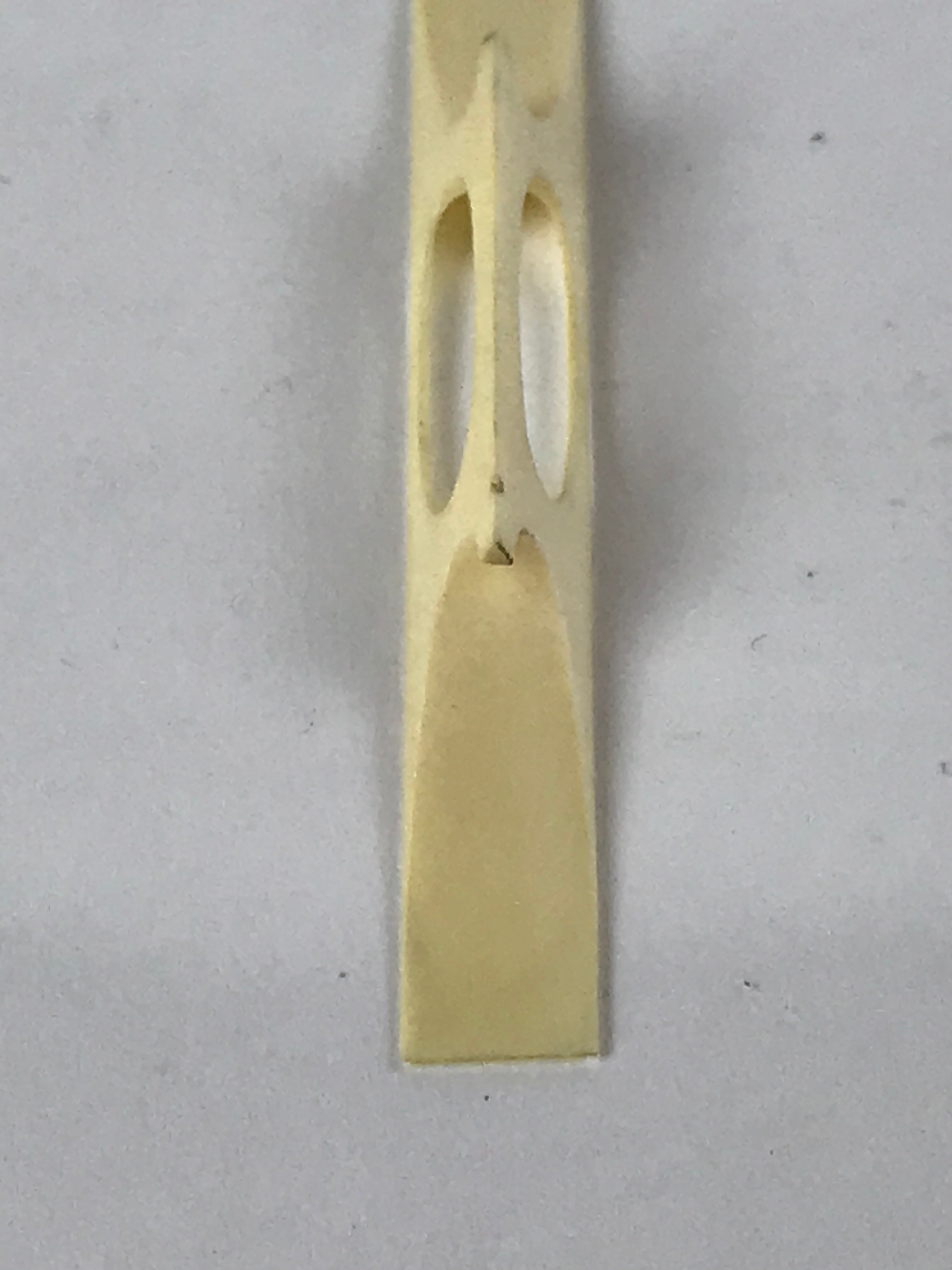 Japanese Traditional Shamisen Plastic Bridge Koma Vtg Instrument Accessory JK672