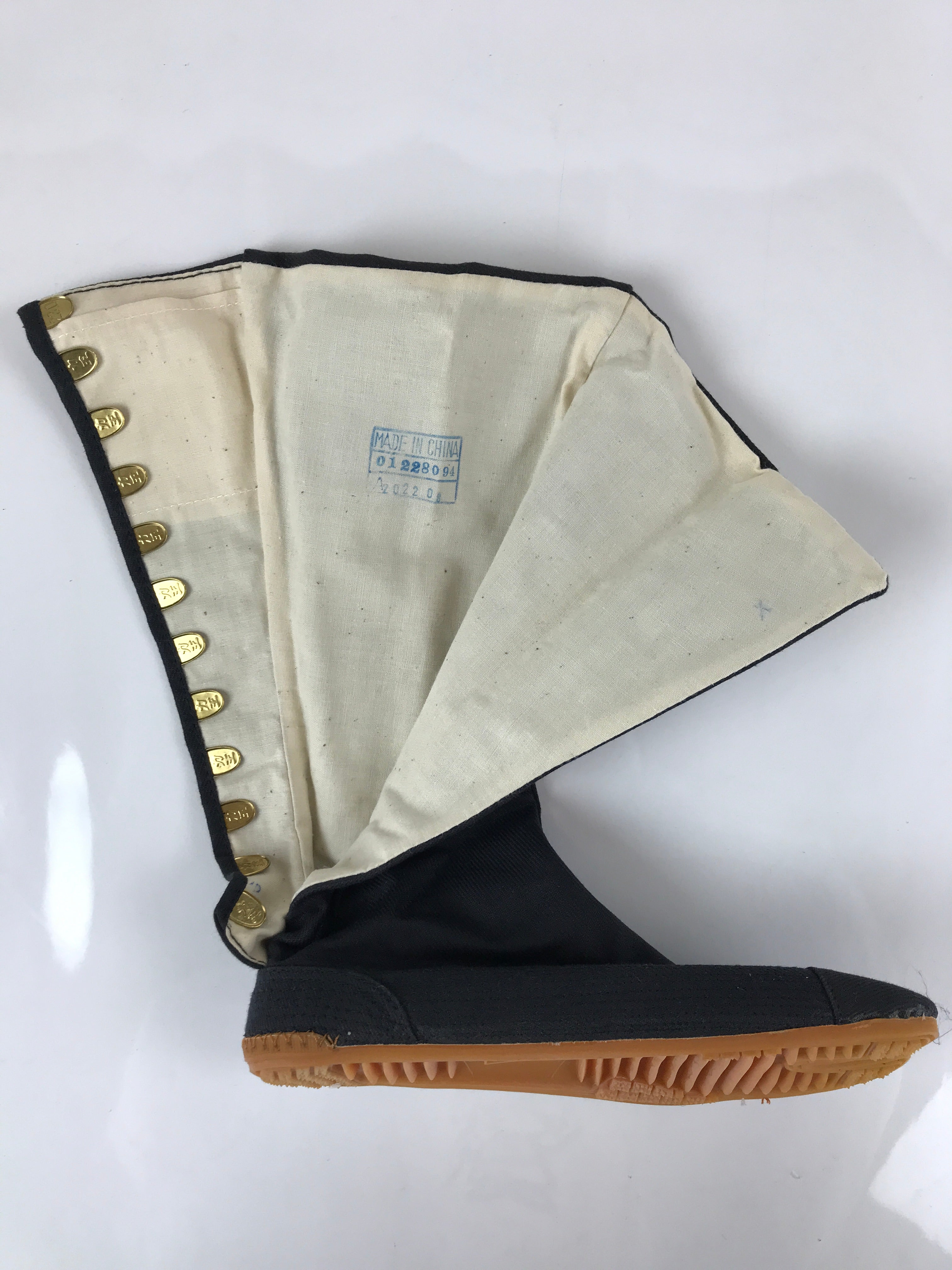 Japanese Traditional Tabi Boots Jikatabi Rubber Sole Work Festival 23cm JK673