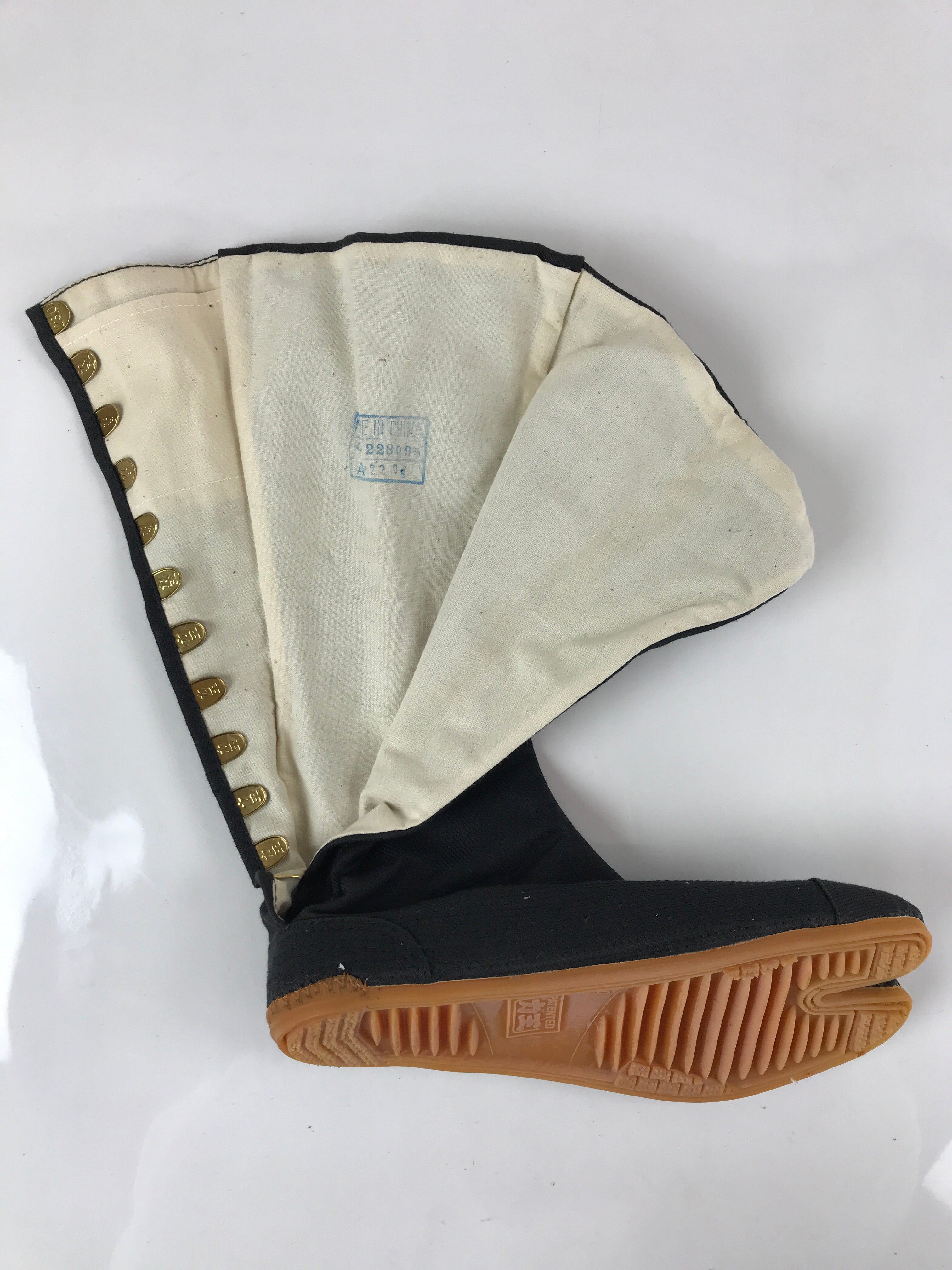 Japanese Traditional Tabi Boots Jikatabi Rubber Sole Work Festival 23cm JK674