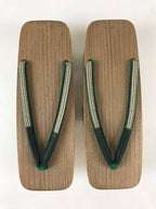 Japanese Traditonal Footwear Geta Wooden Clogs Rain Cover Yukata Kimono JK520