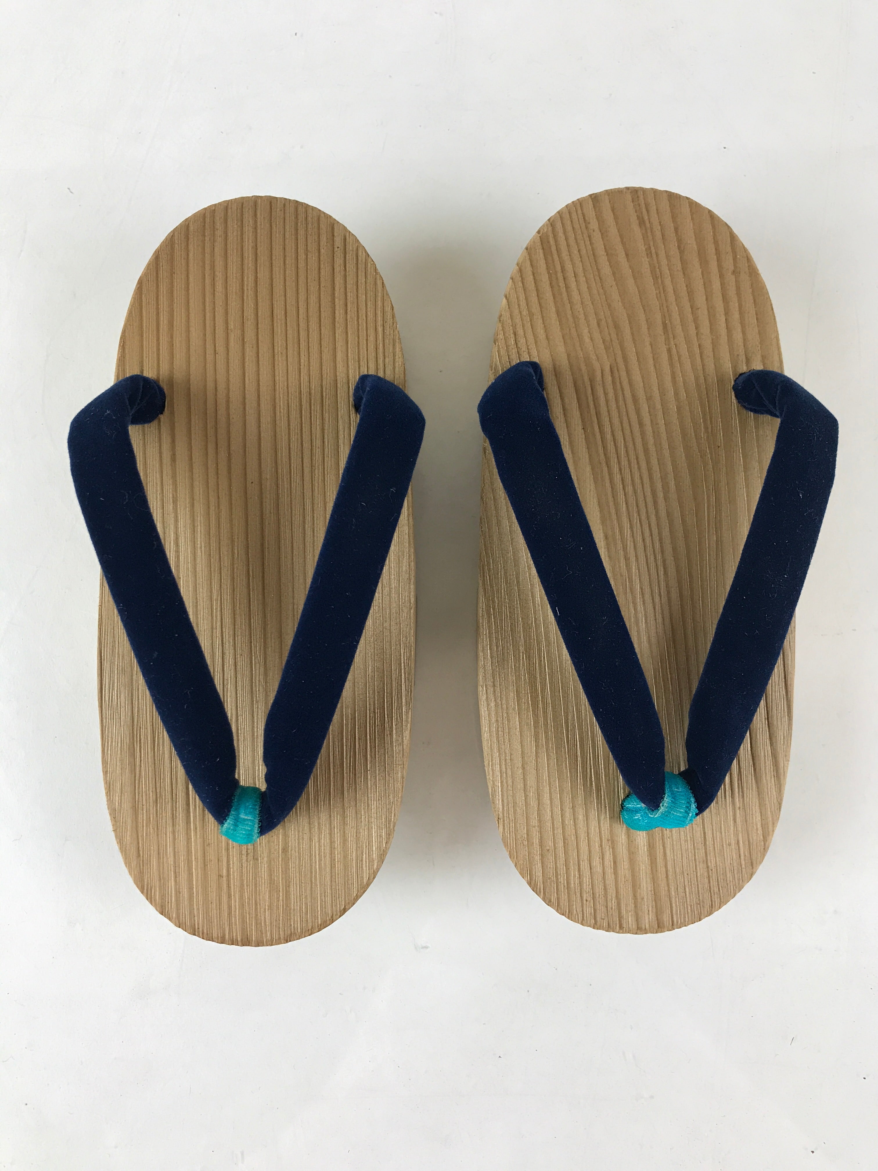 Japanese Traditonal Footwear Geta Wooden Clogs Vtg For Boys Yukata Kimono JK522