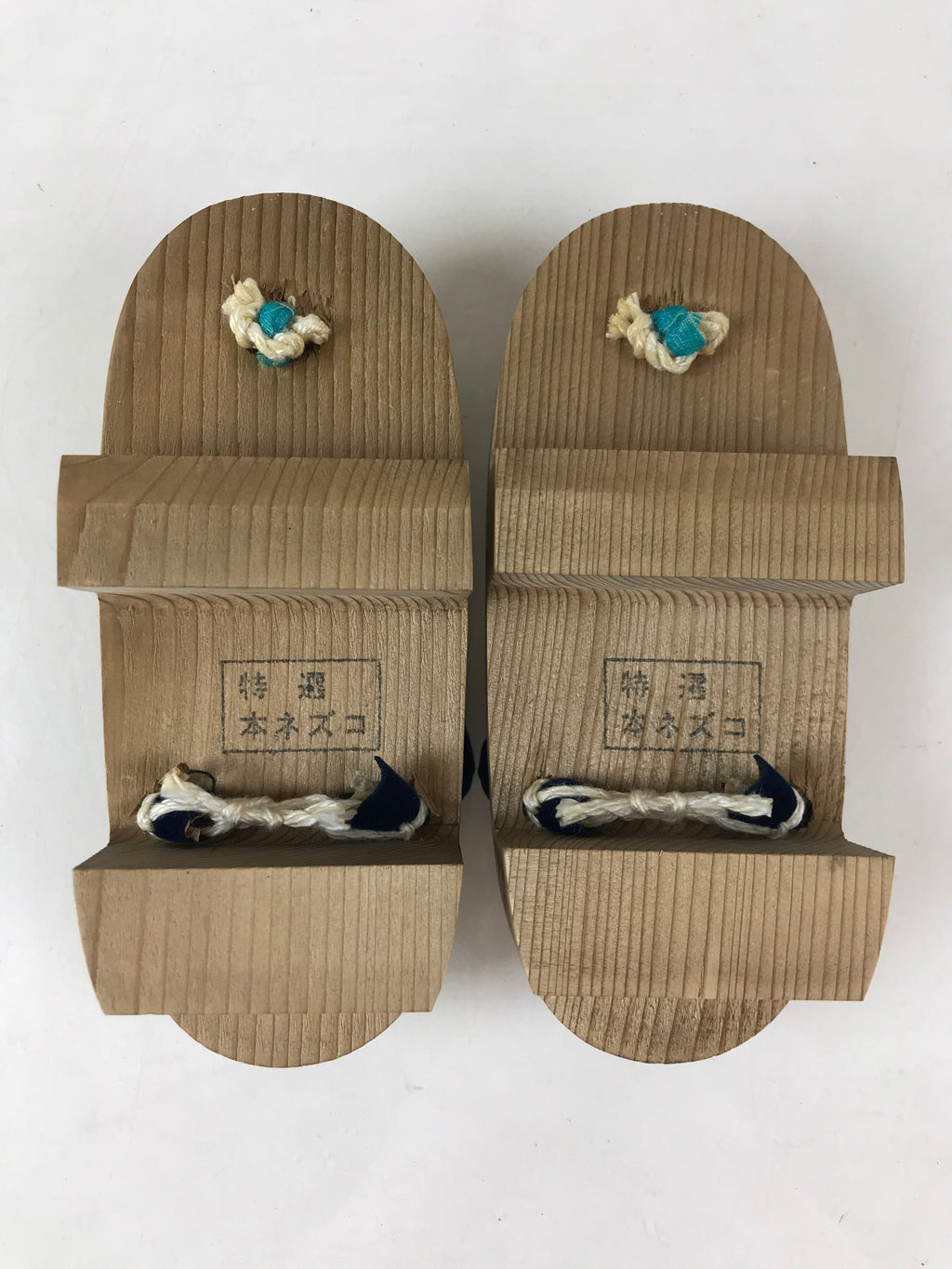 Japanese Traditonal Footwear Geta Wooden Clogs Vtg For Boys Yukata Kimono JK522