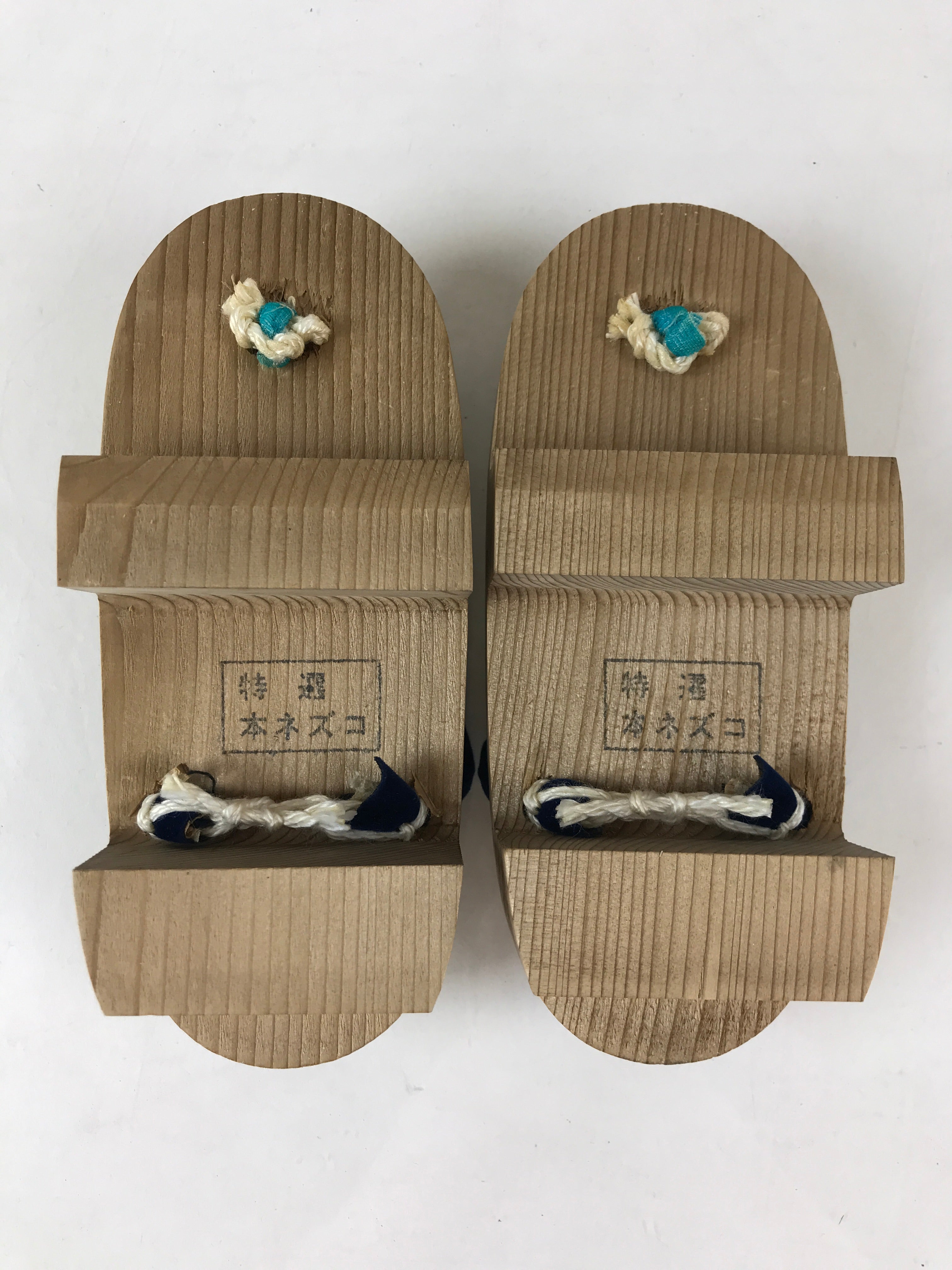 Japanese Traditonal Footwear Geta Wooden Clogs Vtg For Boys Yukata Kimono JK522