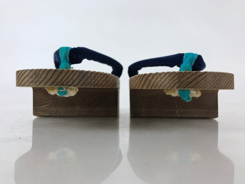 Japanese Traditonal Footwear Geta Wooden Clogs Vtg For Boys Yukata Kimono JK522