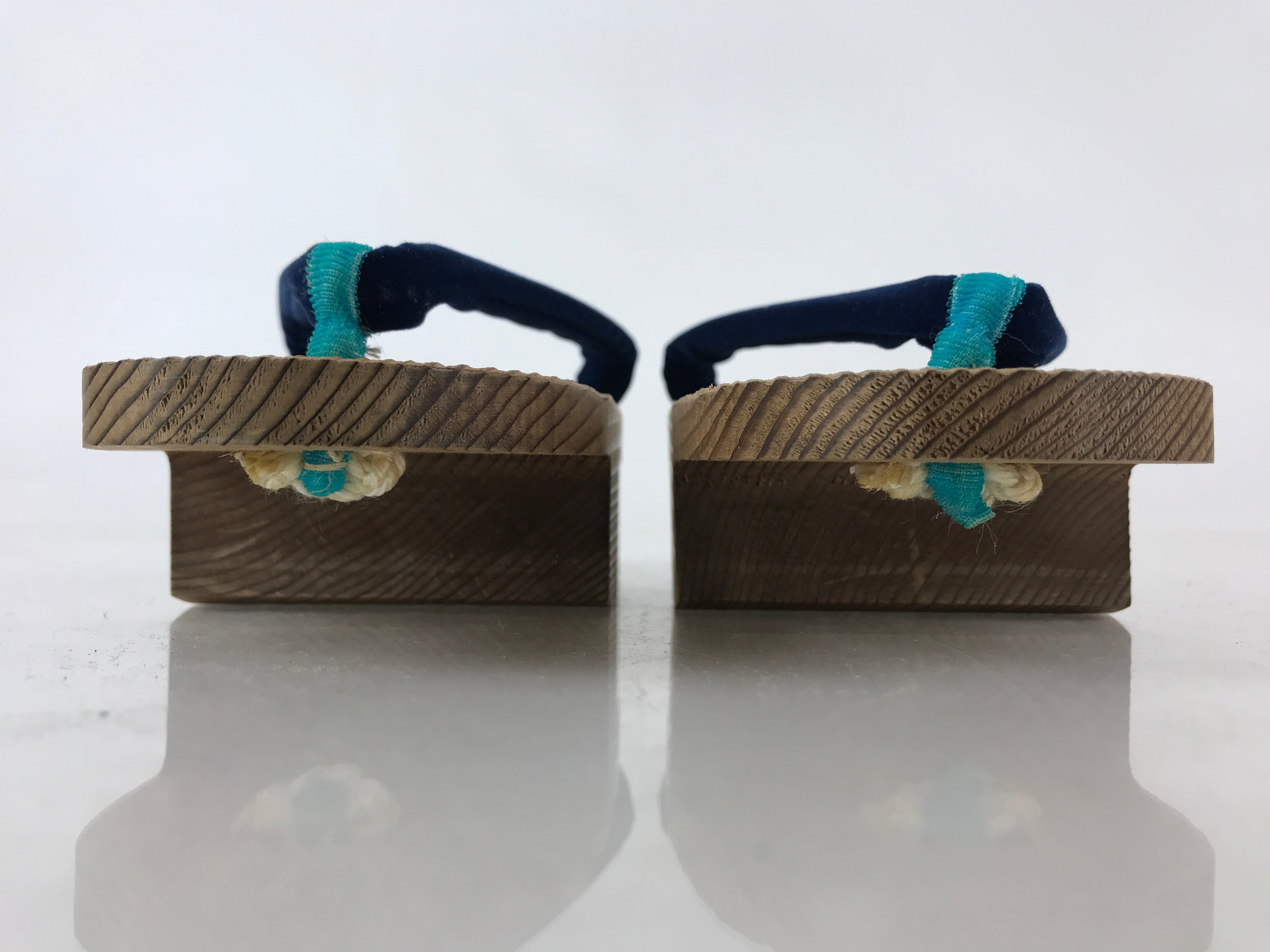Japanese Traditonal Footwear Geta Wooden Clogs Vtg For Boys Yukata Kimono JK522