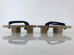 Japanese Traditonal Footwear Geta Wooden Clogs Vtg For Boys Yukata Kimono JK522
