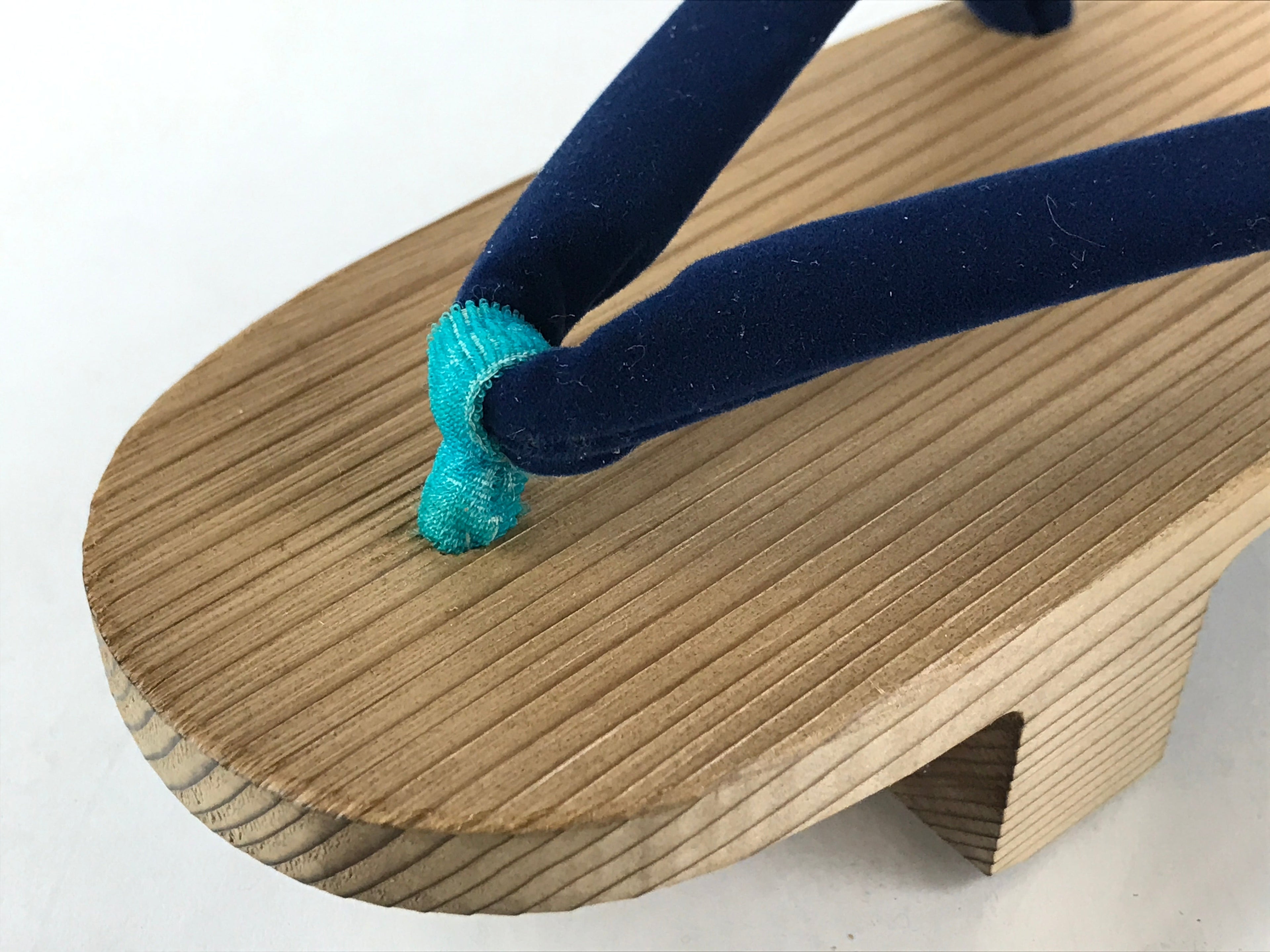 Japanese Traditonal Footwear Geta Wooden Clogs Vtg For Boys Yukata Kimono JK522