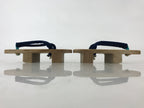 Japanese Traditonal Footwear Geta Wooden Clogs Vtg For Boys Yukata Kimono JK523