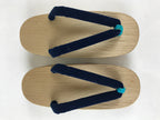 Japanese Traditonal Footwear Geta Wooden Clogs Vtg For Boys Yukata Kimono JK523