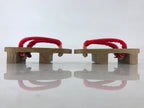 Japanese Traditonal Footwear Geta Wooden Clogs Vtg For Girls Yukata Kimono JK524