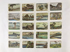 Japanese Ukiyoe Art Cards Hiroshige Fifty-Three Stages of Tokaido Vtg Box JK653