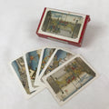 Japanese Ukiyoe Art Cards Hiroshige Fifty-Three Stages of Tokaido Vtg Box JK654