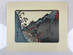Japanese Ukiyoe Hiroshige Utagawa The 53 Stations Of The Tōkaidō Sequel FL100