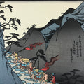 Japanese Ukiyoe Hiroshige Utagawa The 53 Stations Of The Tōkaidō Sequel FL100