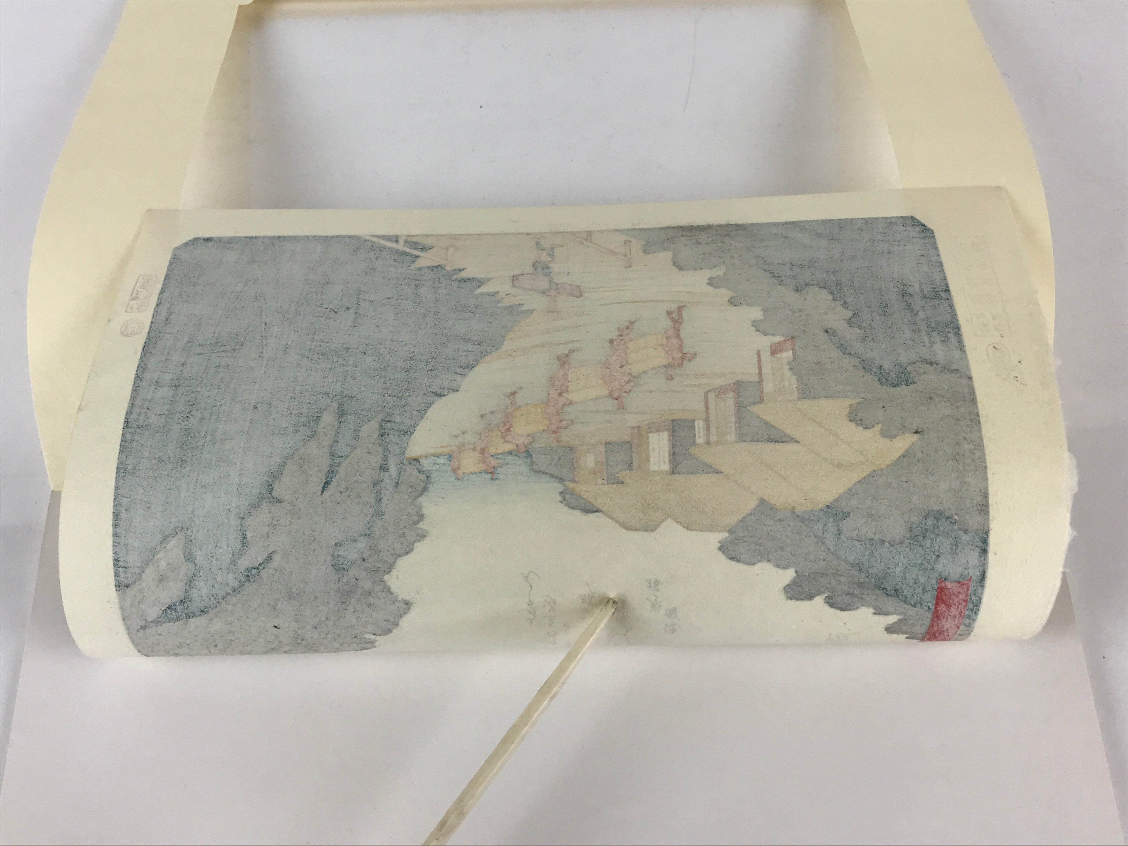 Japanese Ukiyoe Hiroshige Utagawa The 53 Stations Of The Tōkaidō Sequel FL115