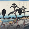 Japanese Ukiyoe Hiroshige Utagawa The 53 Stations Of The Tōkaidō Sequel FL117