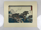 Japanese Ukiyoe Hiroshige Utagawa The 53 Stations Of The Tōkaidō Sequel FL136