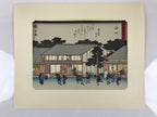 Japanese Ukiyoe Hiroshige Utagawa The 53 Stations Of The Tōkaidō Sequel FL140