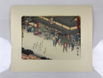 Japanese Ukiyoe Hiroshige Utagawa The 53 Stations Of The Tōkaidō Sequel FL142