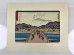 Japanese Ukiyoe Hiroshige Utagawa The 53 Stations Of The Tōkaidō Sequel FL144